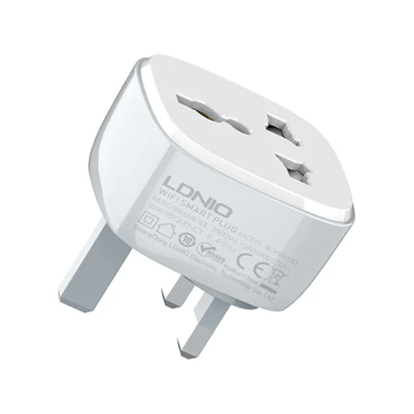 LDNIO-SCW1050-WIFI-Smart-Power-Plug-UK-Pin-SCW1050-techbrandslk (1) - Techbrands.lk