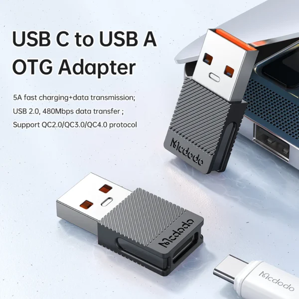 Mcdodo USB 2.0 to Type-C Converter Adapter-techbrands (9) - Techbrands.lk